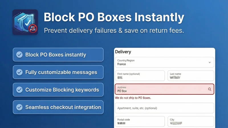 NoBox: PO Box Blocker