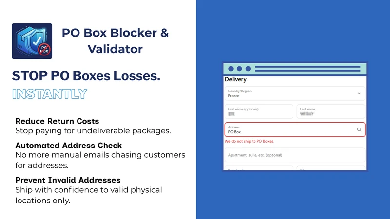 NoBox: PO Box Blocker