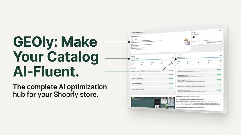 GEOly: Catalog Optimization