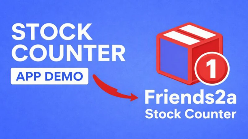 Friends2a Stock Counter