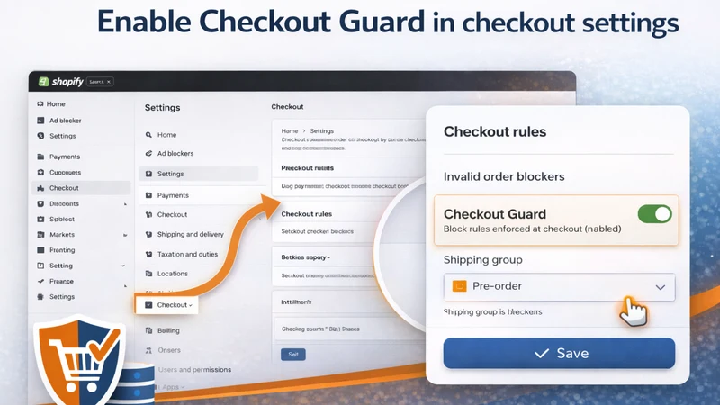 CheckoutGuard Block Mixed Cart