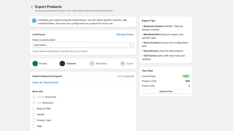 Commerslab Export Manager