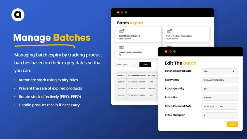 ADY‑Stock Batch Expiry Tracker