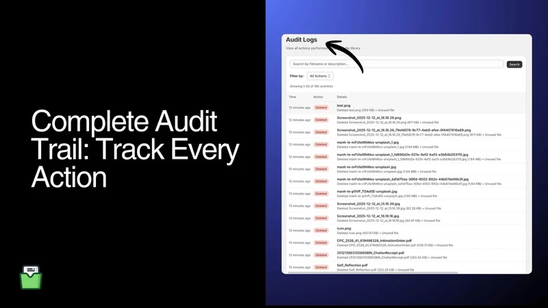 Media Cleanup ‑ Scan & Delete