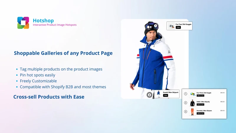 Hotshop: Product Image Hotspot