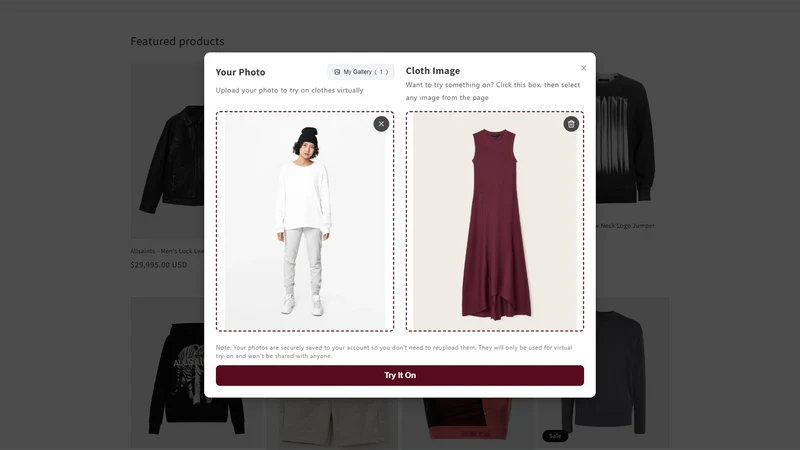 Fit It On: AI Virtual Try On