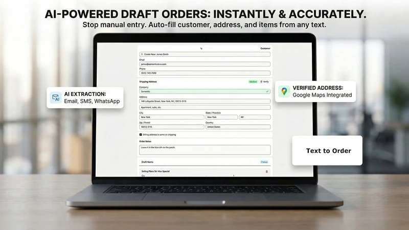 DraftGenius: Email to Order