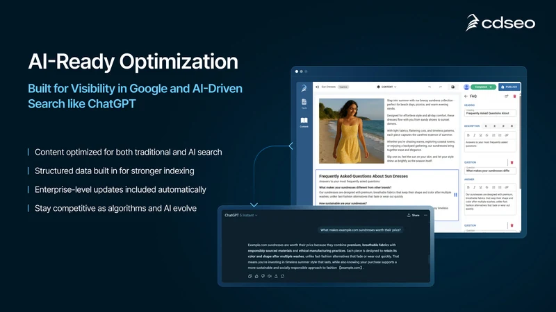 CDSEO: SEO for the AI Era