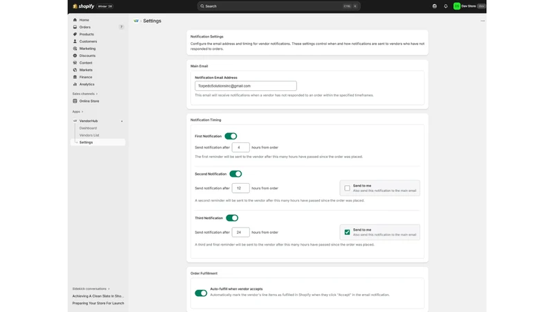 VendorHub