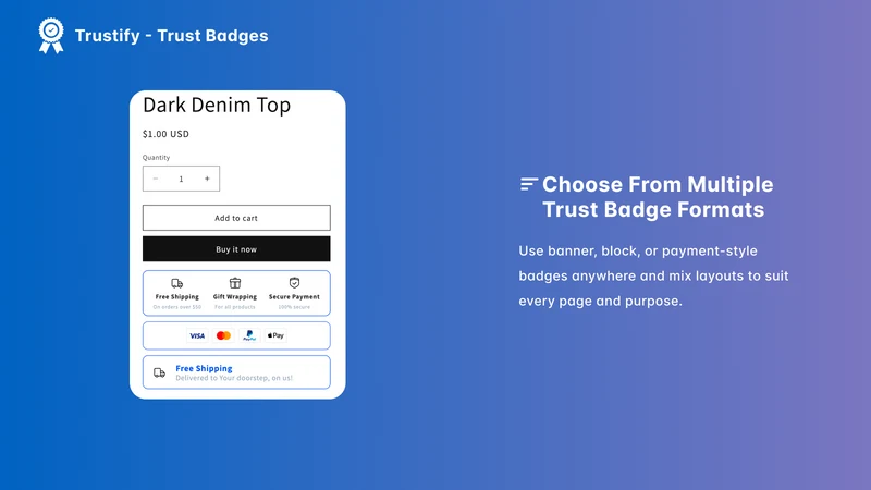 Trustify‑ Trust Badges & Icons