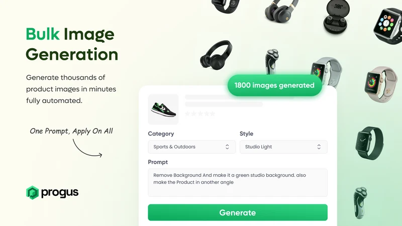 Progus AI Fashion Studio