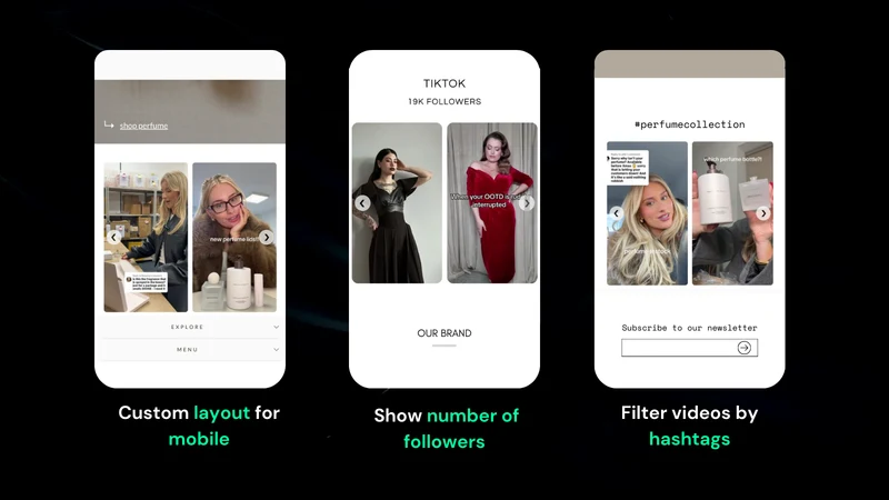 Mintt TikTok Feed