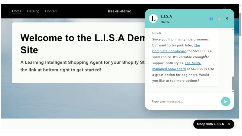 LISA Shopper Intelligence
