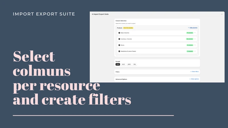 Import Export Suite
