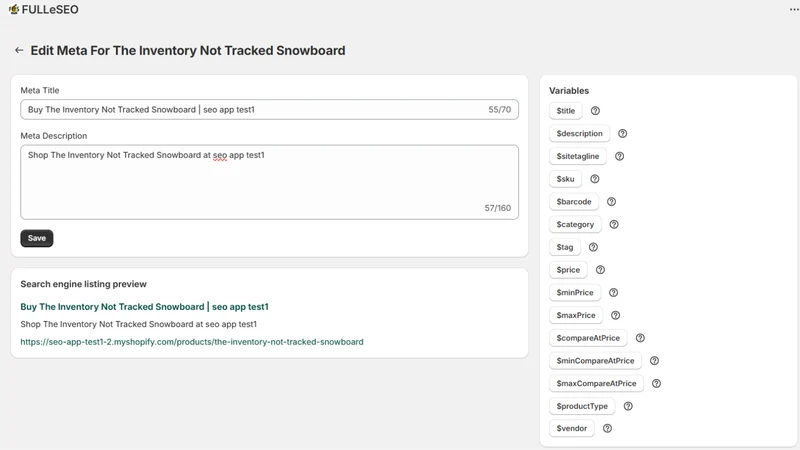 FULLeSEO: AI Meta & Alt Tags