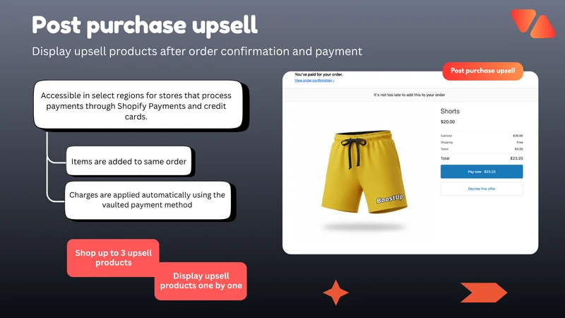 Upsell & Cross Sell — BoostUp