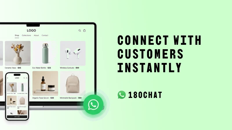 180Chat ‑ WhatsApp Button