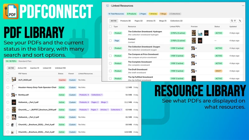 PDFConnect: Product PDF Viewer