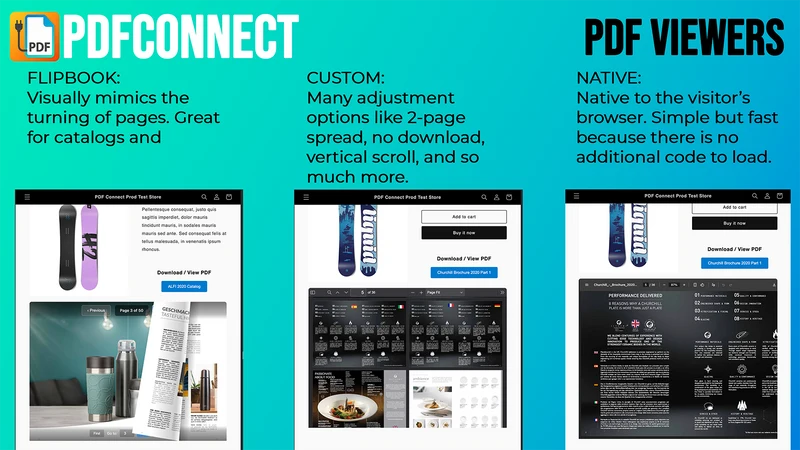 PDFConnect: Product PDF Viewer