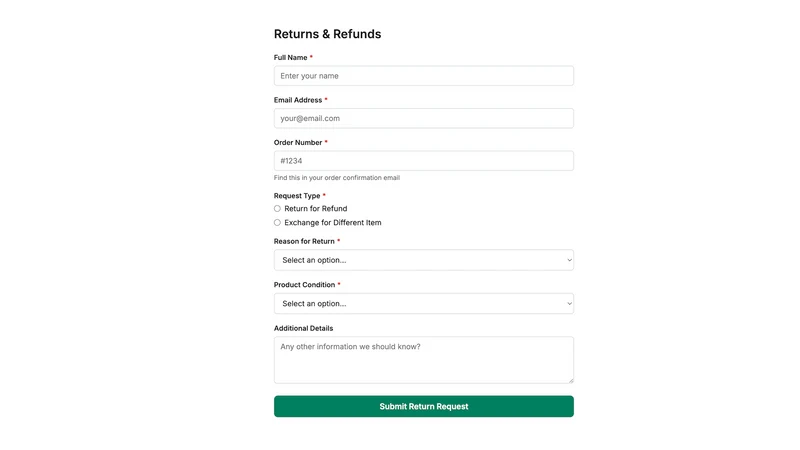 Smart Contact Form by Foreword