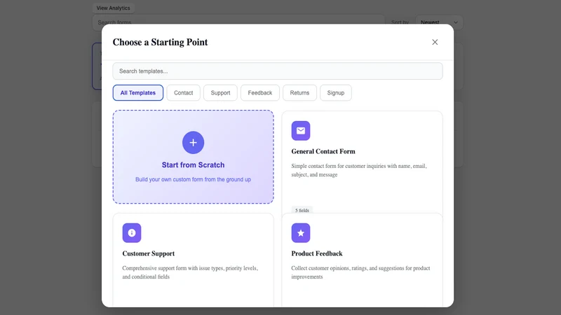 Smart Contact Form by Foreword