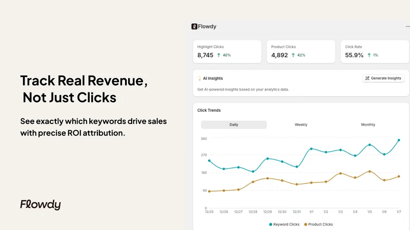 Flowdy: Blog Content to Cart