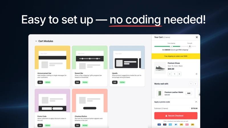 CommerceGurus Cart Upsells