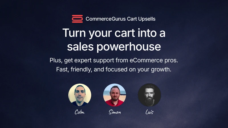 CommerceGurus Cart Upsells
