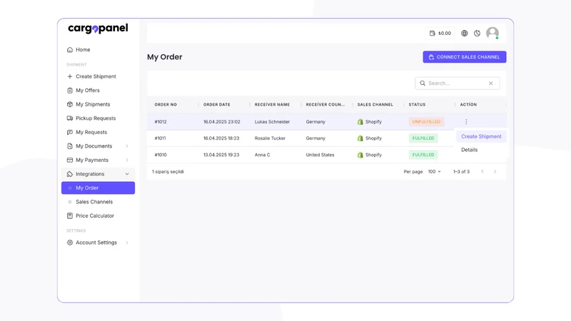 CARGOPANEL