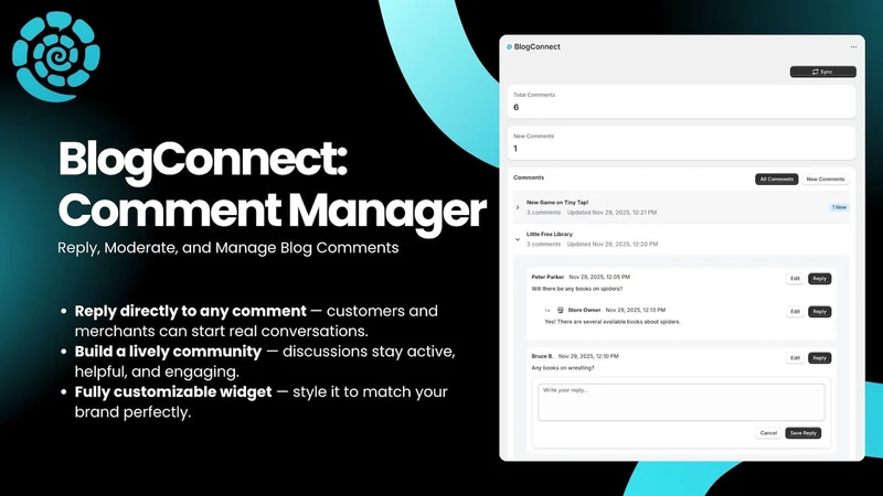 BlogConnect: Comment Manager
