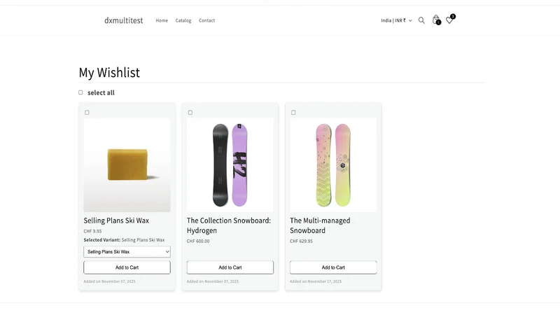 EZShare Wishlist & Social