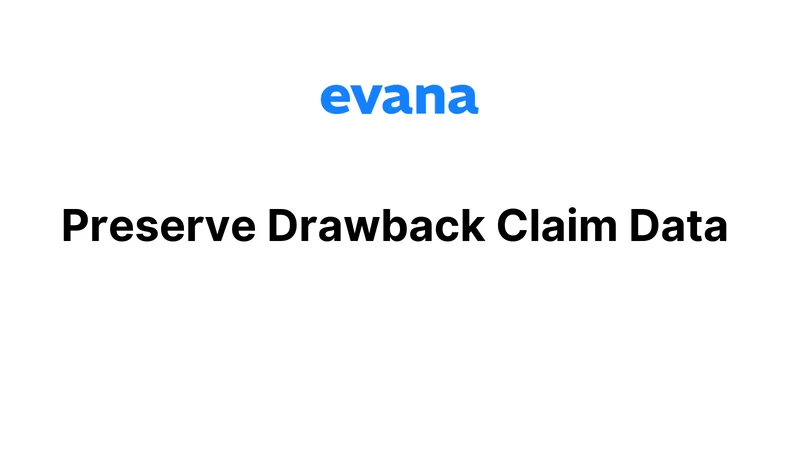 Evana ‑ Import Duty Optimizer