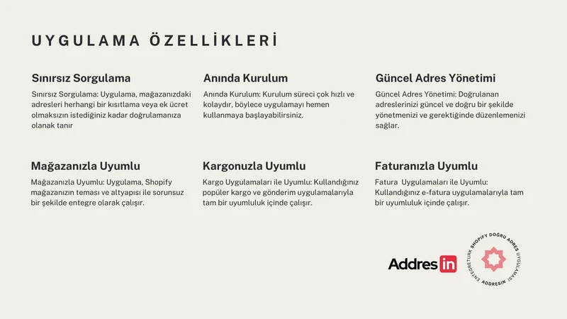 Addresin ‑ EntegreTürk