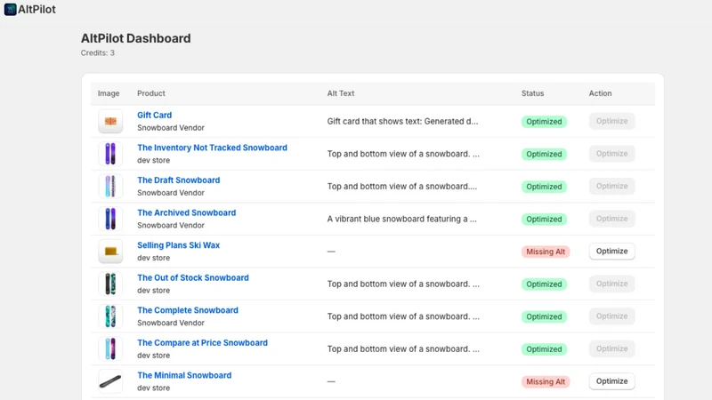 AltPilot: SEO Image Optimizer