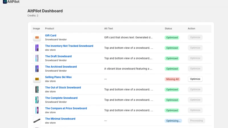 AltPilot: SEO Image Optimizer