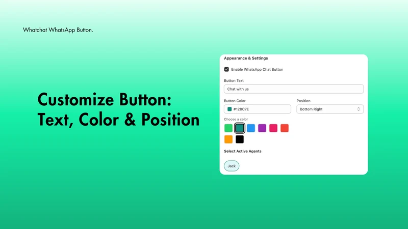 Whatchat Button chat Whatsapp
