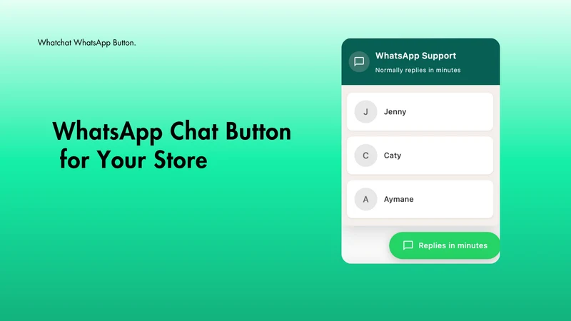 Whatchat Button chat Whatsapp