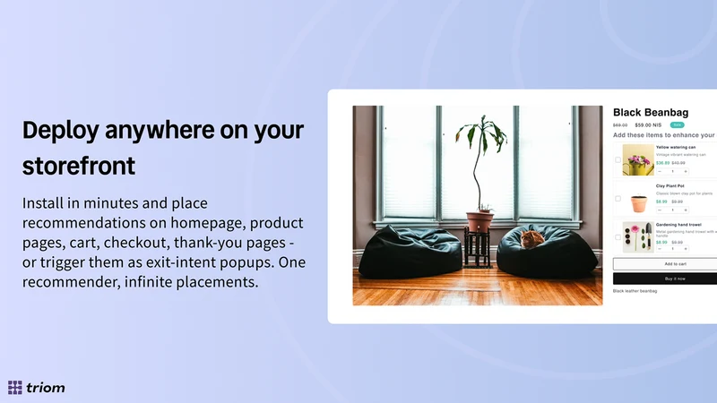 Triom: Personalization Engine