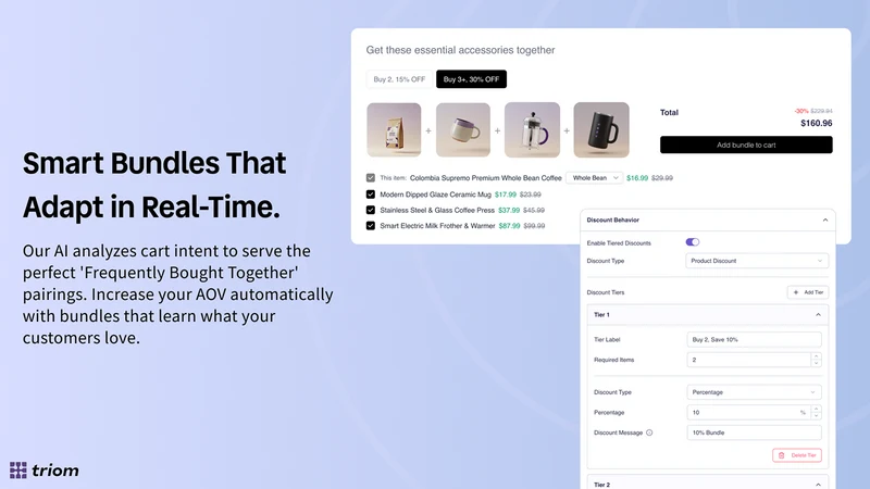 Triom: Personalization Engine