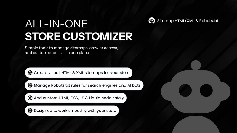 HTML/XML Sitemap & Robots.txt