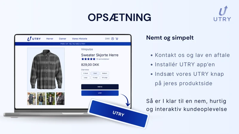 UTRY ‑ Virtual Fitting Room