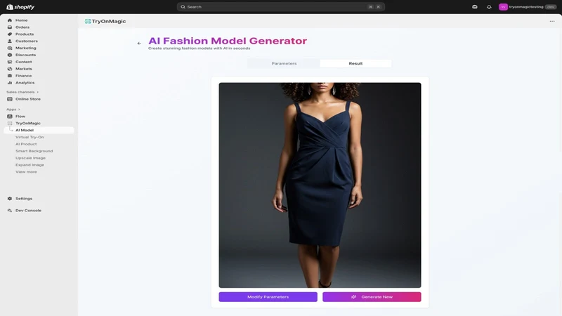 TryOnMagic: AI Fashion Studio