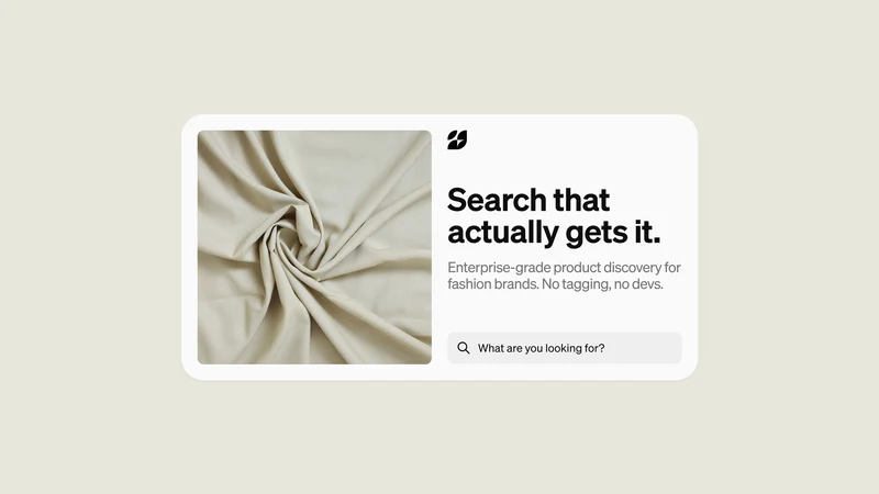 Substanz ‑ Fashion AI Search