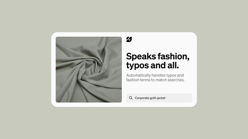 Substanz ‑ Fashion AI Search