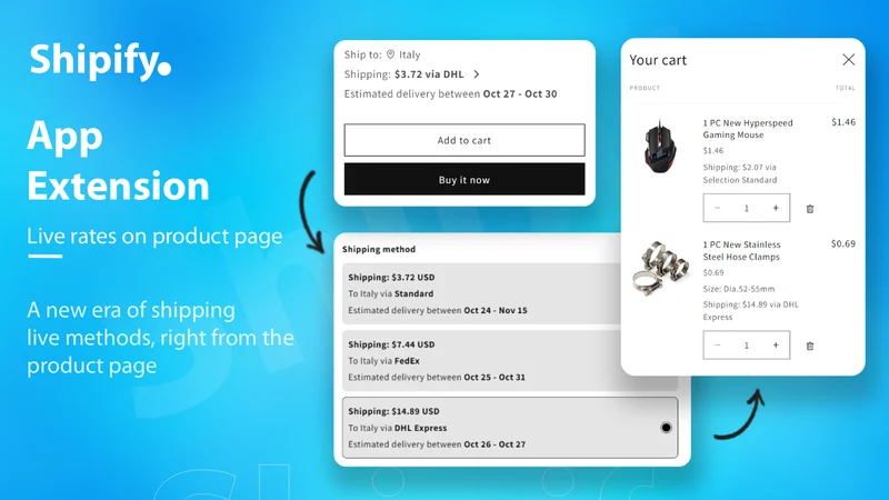 Shipify ‑ Shipping Per Product