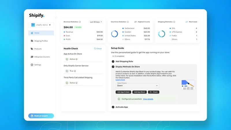 Shipify ‑ Shipping Per Product