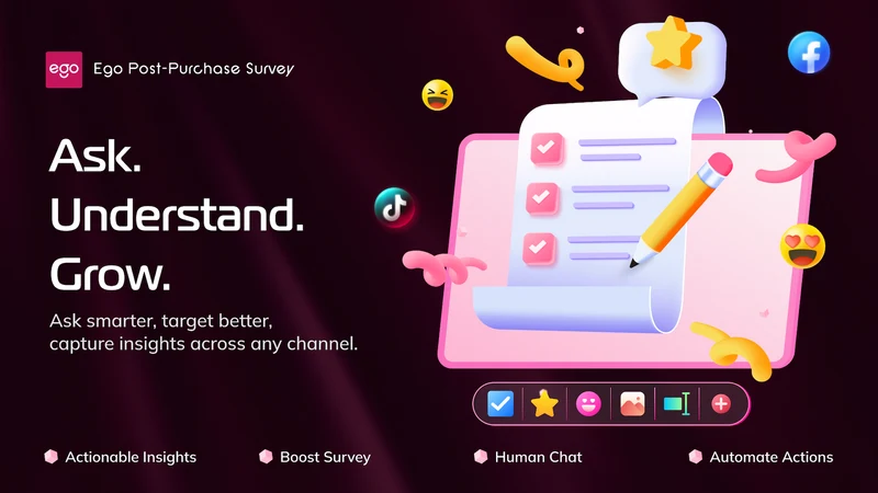 Ego Post Purchase Surveys
