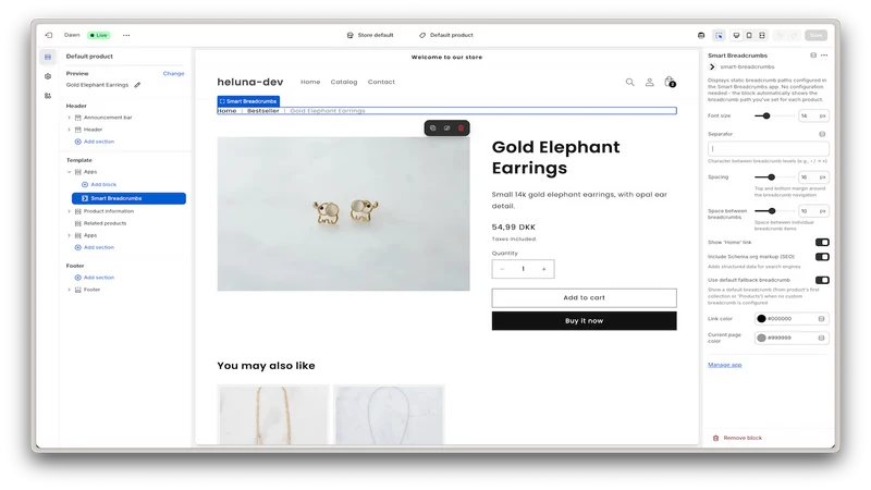 Smart Breadcrumbs ‑ SEO & Nav