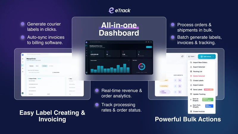 eTrack: COD Shipping & Margins