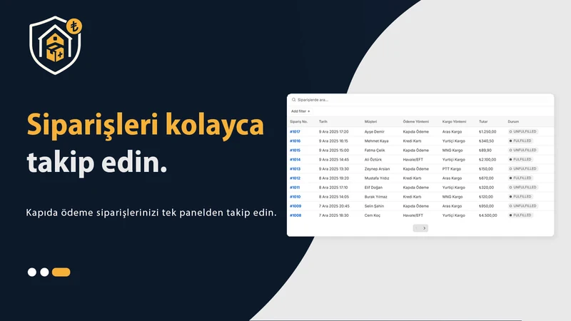 Kapıda Ödeme + WP Otomasyon